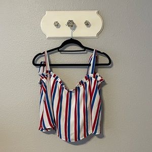 Buddy Love Red, White and Blue tank